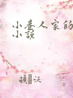 小巷人家的原著小说
