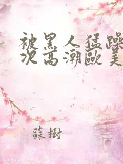 被黑人猛躁10次高潮欧美了