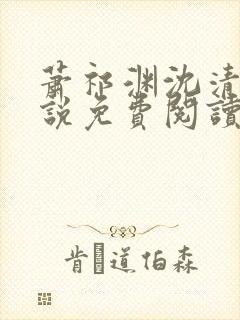 萧祁渊沈清霜小说免费阅读最新章节