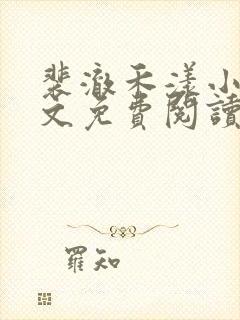 裴澈禾漾小说全文免费阅读最新章节