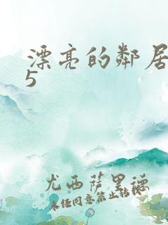 漂亮的邻居少妇5