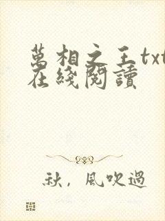 万相之王txt在线阅读