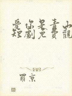 爱你是青山不语短剧免费观看高清