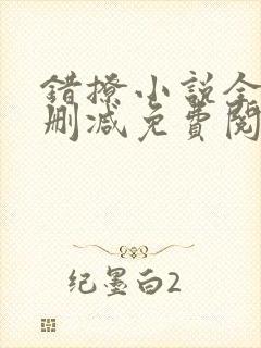 错撩小说全文无删减免费阅读