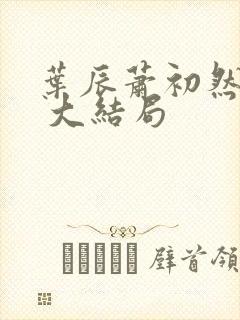 叶辰萧初然最新 大结局