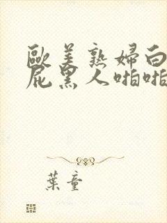 欧美熟妇白嫩大屁黑人啪啪15