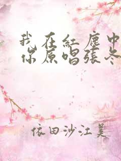 我在红尘中遇见你原唱张冬玲