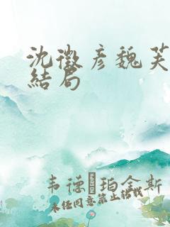 沈徵彦魏芙宜大结局