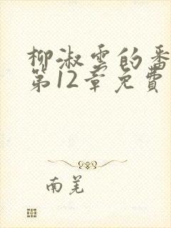 柳淑云的番外篇第12章免费阅读