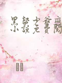 黑帮少爷恋上我小说免费阅读