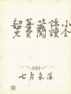 韶华若锦小豆蔻免费阅读全本小说