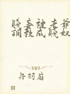 贱妾被老爷公开调教成贱奴