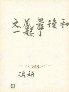 文凤最后和谁在一起了