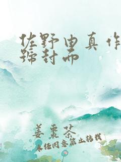 佐野由真作品番号封面