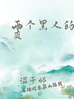 两个黑人的我好爽