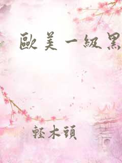 欧美一级黑人片