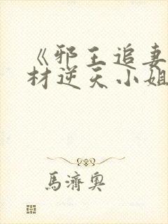 《邪王追妻:废材逆天小姐》