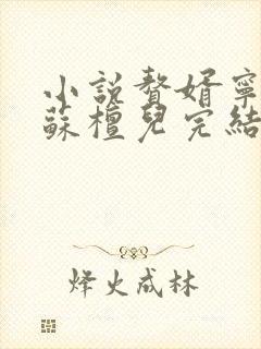 小说赘婿宁毅/苏檀儿完结版