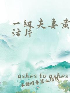 一级夫妻黄色生活片