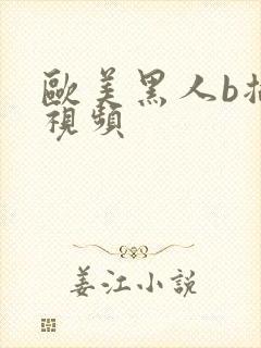 欧美黑人b插入视频