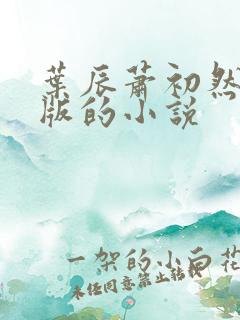 叶辰萧初然最新版的小说