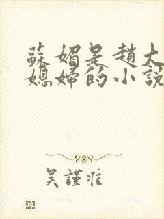 苏媚是赵大宝儿媳妇的小说