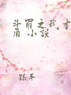 斗罗之我才是主角 小说