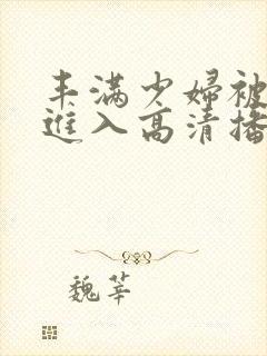 丰满少妇被猛烈进入高清播放,jiang