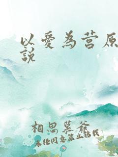 以爱为营原著小说