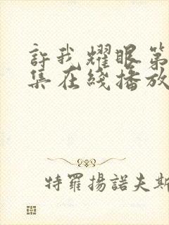 许我耀眼第10集在线播放