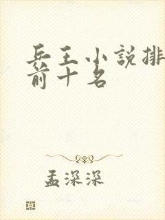 兵王小说排行榜前十名