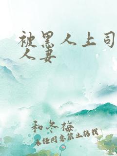 被黑人上司玩弄人妻