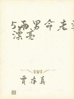 5两男命老婆很漂亮