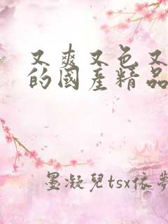 又爽又色又高潮的国产精品