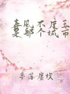 春风不度玉门关是那个城市