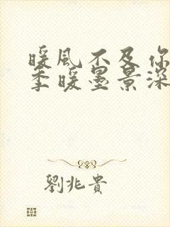 暖风不及你情深季暖墨景深 免费小说