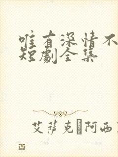 唯有深情不可负短剧全集