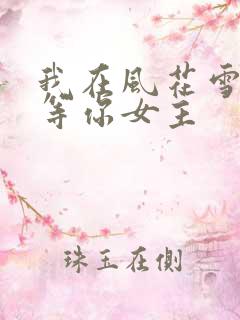 我在风花雪月里等你女主