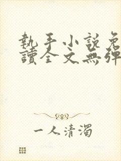 执手小说免费阅读全文无弹窗