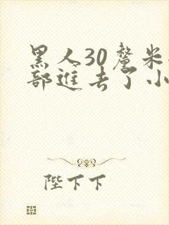 黑人30厘米全部进去了小说