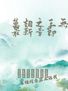 万相之王无弹窗最新章节