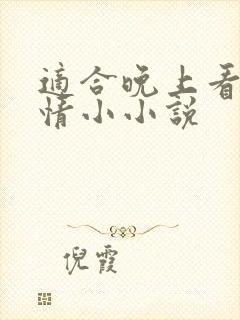 适合晚上看的言情小小说