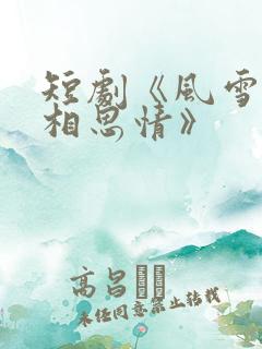 短剧《风雪无尽相思情》