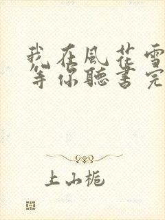 我在风花雪月里等你听书完整版