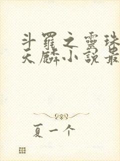 斗罗之灵珠神剑天麟小说最新章节列