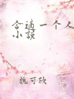 合适一个人看的小说