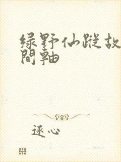 绿野仙踪故事时间轴