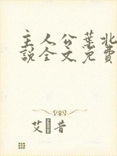 主人公叶北的小说全文免费阅读