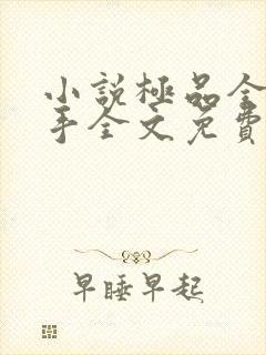 小说极品全能高手全文免费阅读