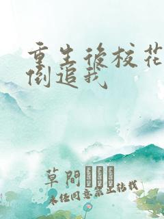 重生后校花疯狂倒追我
